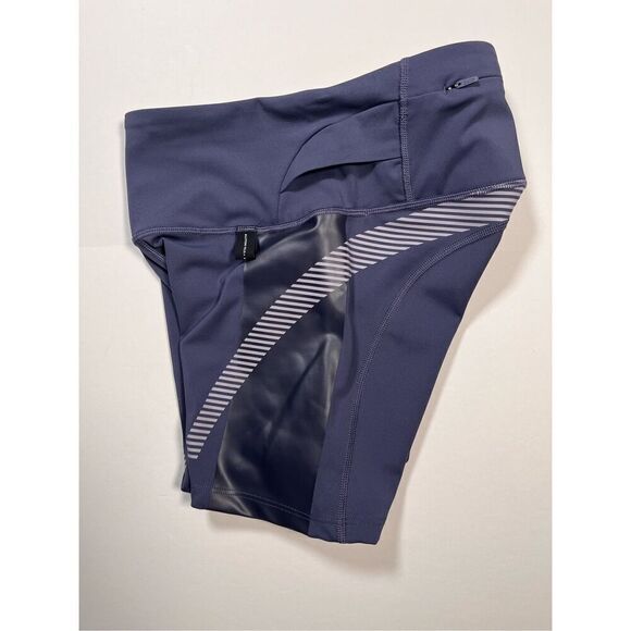 Athleta x Allyson Felix Womens Legend Shortie Bike Short Blue Size XS 980382-01 - Picture 10 of 16